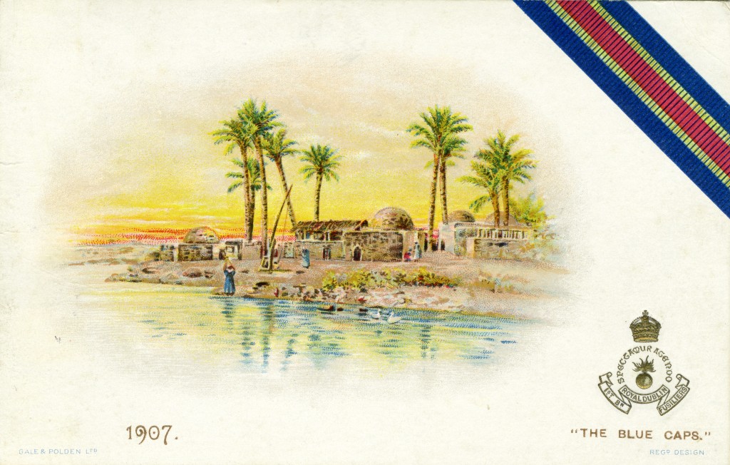 1907 RDF Khartoum Christmas Card