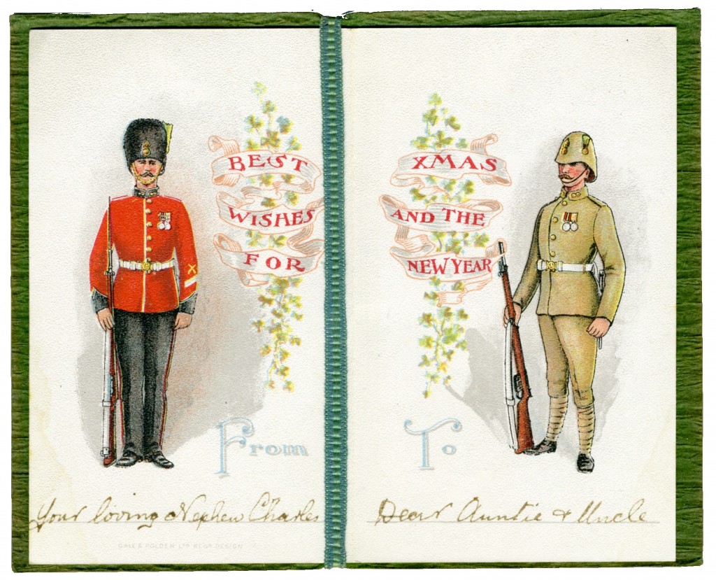 Boer War Card Inside